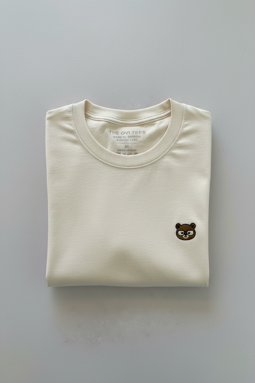 OVI TEES - Marquilla estampada directa